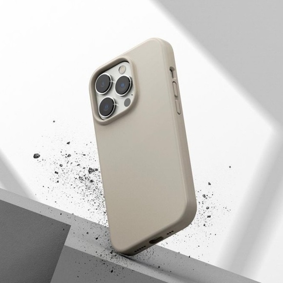 iPhone 12 Pro Max Silicone Phone Case, Stone - Picture 4 of 14